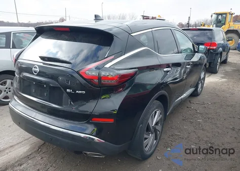 2020 Nissan Murano Sl Intelligent Awd from USA, damaged, VIN 5N1AZ2CS5LN171543